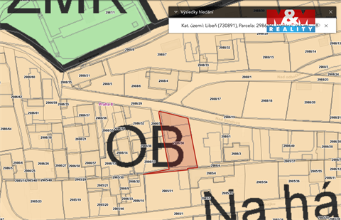 Prodej stavebního pozemku, 265 m² 6