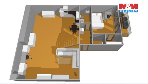 Prodej atypického bytu, 114 m² - 20