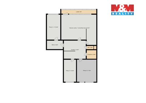 Prodej bytu 4kk, 91 m² - 8