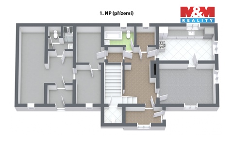 Prodej rodinného domu, 232 m² - 24
