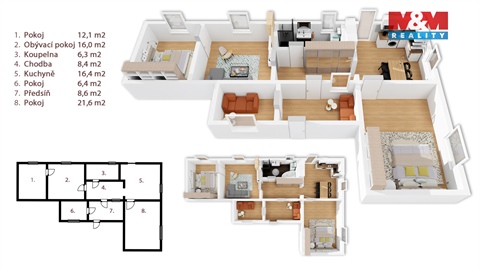 Prodej rodinného domu, 111 m² 6