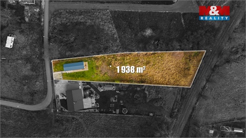 Prodej stavebního pozemku, 1 938 m² - 0