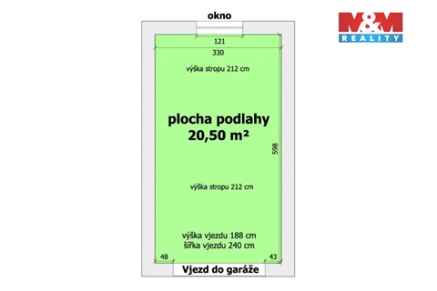 Prodej garáže, 20 m² 2