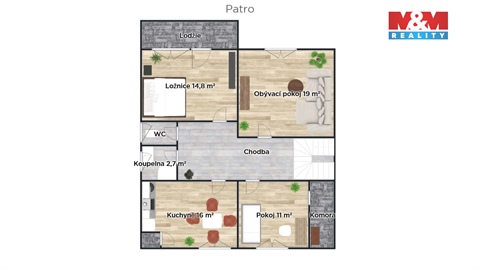 Prodej rodinného domu, 274 m² - 14