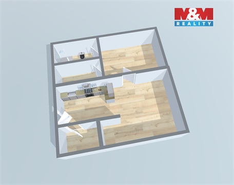 Pronájem bytu 2kk, 62 m² 8