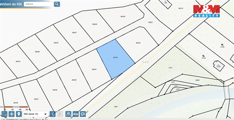 Prodej stavebního pozemku, 1 389 m² - 6