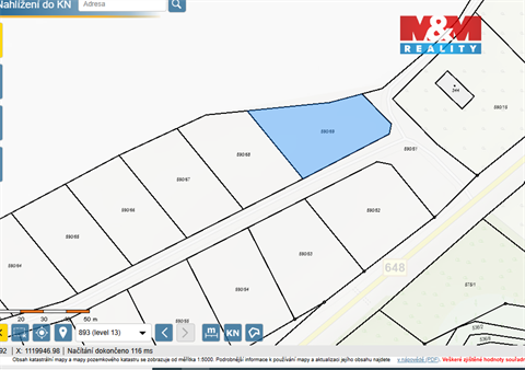 Prodej stavebního pozemku, 1 259 m² - 6