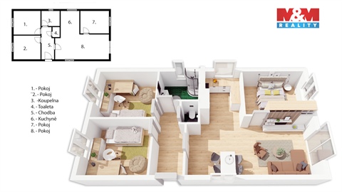 Prodej stavebního pozemku, 700 m² 8