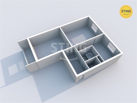 Prodej bytu 2+1, 55 m² - 0