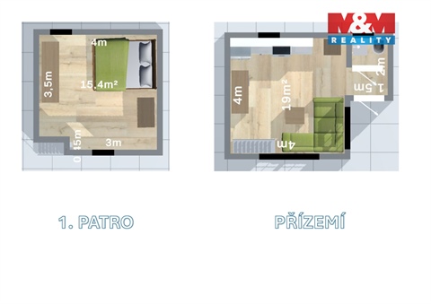 Prodej chaty / chapuly, 36 m² 8