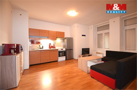 Pronájem bytu 1kk, 50 m² 2