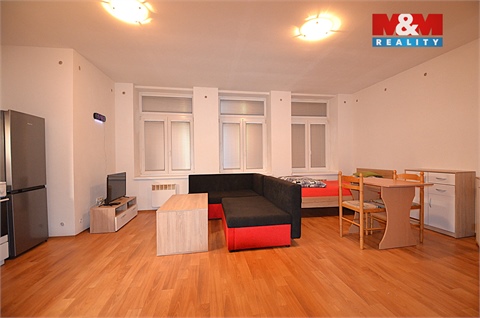 Pronájem bytu 1kk, 50 m² - 0