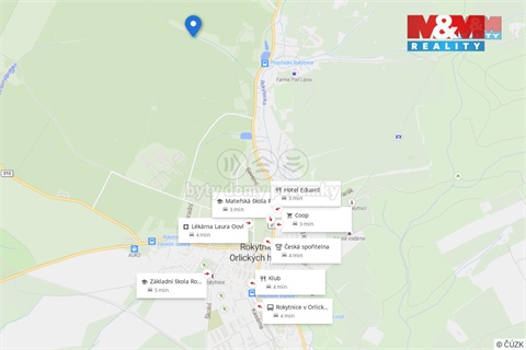 Prodej stavebního pozemku, 5 453 m² 6