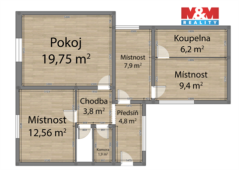 Prodej rodinného domu, 66 m² 16