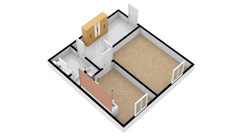 Pronájem bytu 2kk, 45 m² - 12