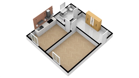 Pronájem bytu 2kk, 45 m² - 14