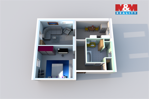 Prodej bytu 2+1, 50 m² 6