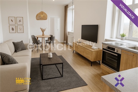 Pronájem bytu 2kk, 45 m² 2