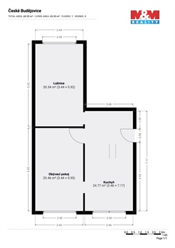 Prodej bytu 2+1, 65 m² - 20