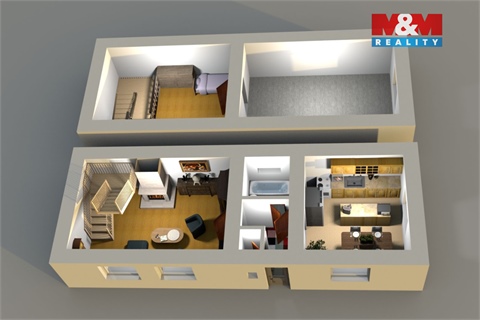 Prodej chaty / chapuly, 86 m² - 6