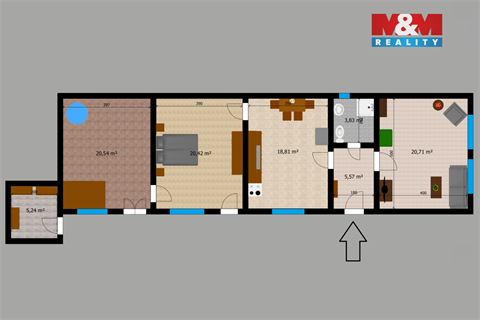 Prodej rodinného domu, 97 m² - 10