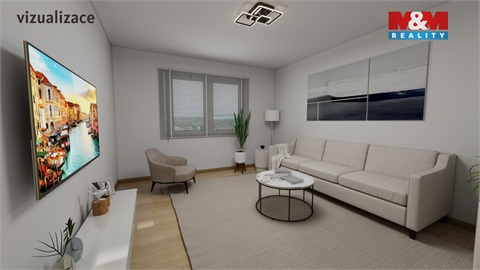 Prodej bytu 2+1, 56 m² - 0