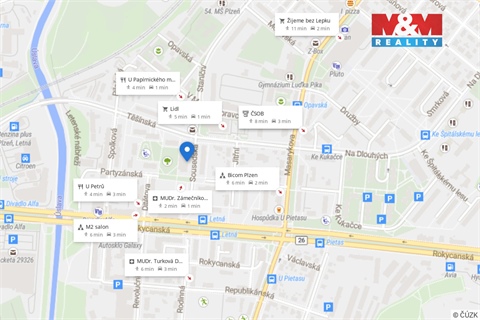 Pronájem skladu / haly, 9 m² - 8