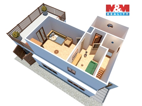 Prodej chaty / chapuly, 70 m² - 20