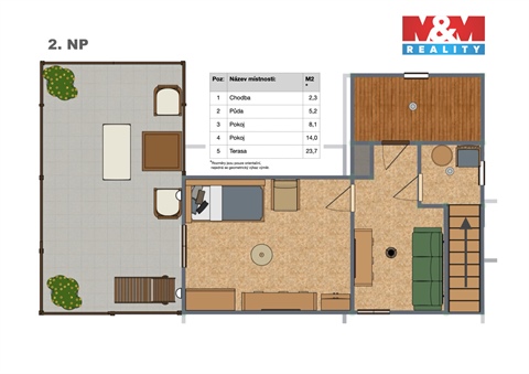 Prodej chaty / chapuly, 70 m² - 18