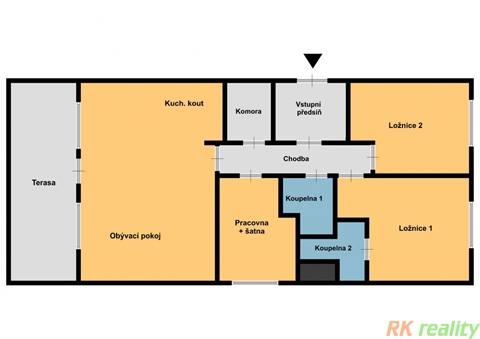 Pronájem bytu 4kk, 123 m² - 8