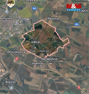 Prodej stavebního pozemku, 7 314 m² - 2