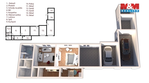 Prodej rodinného domu, 88 m² - 0