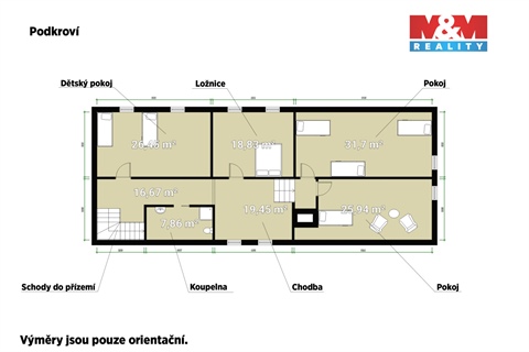 Prodej rodinného domu, 433 m² - 8