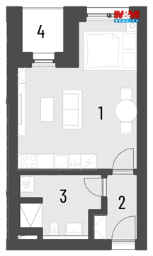 Prodej bytu 1kk, 35 m² 10