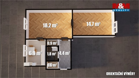 Prodej bytu 2+1, 48 m² - 16