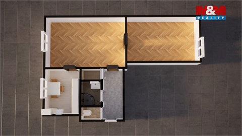 Prodej bytu 2+1, 48 m² - 14