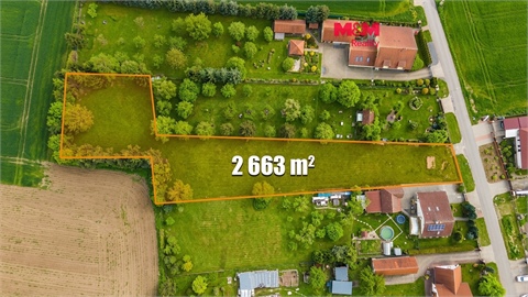 Prodej stavebního pozemku, 2 660 m² - 0