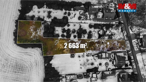 Prodej stavebního pozemku, 2 660 m² - 0