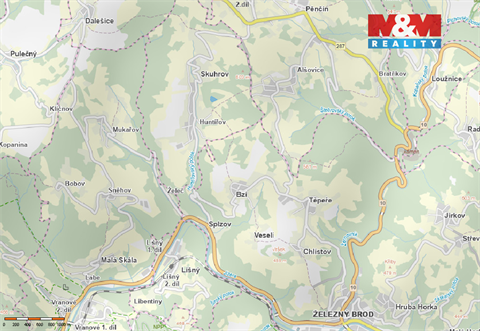 Prodej lesu, 6 184 m² 2