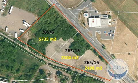 Prodej pozemku pro komerční výstavbu, 10 735 m² 0