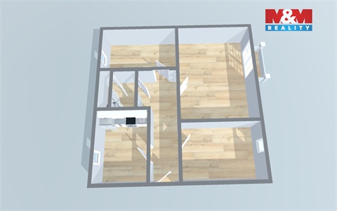 Prodej bytu 3+1, 70 m² 4