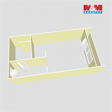 Pronájem bytu 1kk, 25 m² - 4