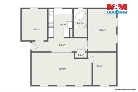 Prodej bytu 4+1, 94 m² - 2