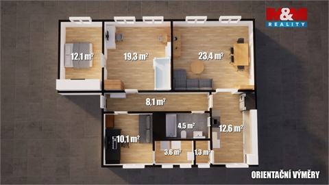 Prodej bytu 4+1, 94 m² - 2