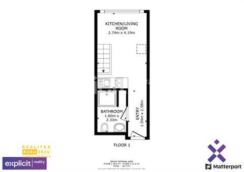 Pronájem bytu 1kk, 35 m² - 8
