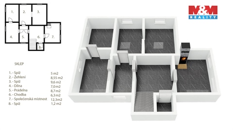 Prodej rodinného domu, 174 m² 28