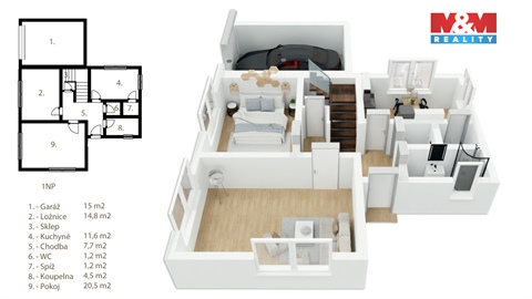 Prodej rodinného domu, 174 m² - 28