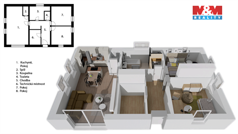 Prodej rodinného domu, 85 m² 12
