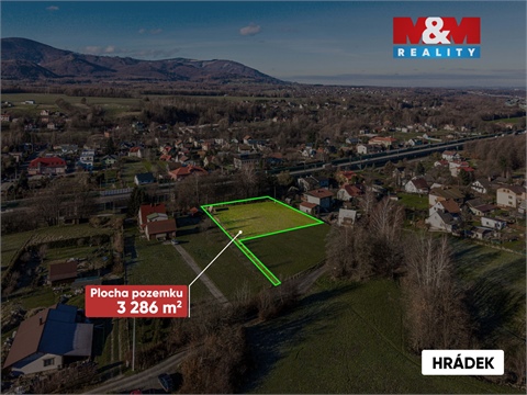 Prodej stavebního pozemku, 3 286 m² 4