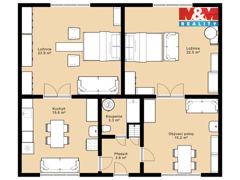 Prodej rodinného domu, 84 m² 14